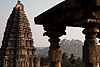 Stones Photo: The Virupaksha Temple (left) in Hampi.  The three elements of this photo (temple, rocks, carvings) sum up Hampi's surroundings in a nutshell.
