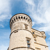 Provençale Pile Photo: A beautiful castle turret in a picturesque hilltop village.