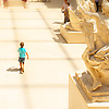 Miniature Marly Photo: Cour Marly, an atrium at the Louvre Museum that houses ancient sculptures.