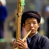 Piper Performance Photo: A traditional wooden reed instrument called a Lu Sheng used by the Miao ethnic minority of China (ARCHIVED PHOTO on the weekends - originally photographed 2007/09/15).